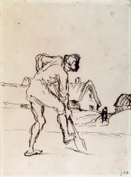 Peasant Digging